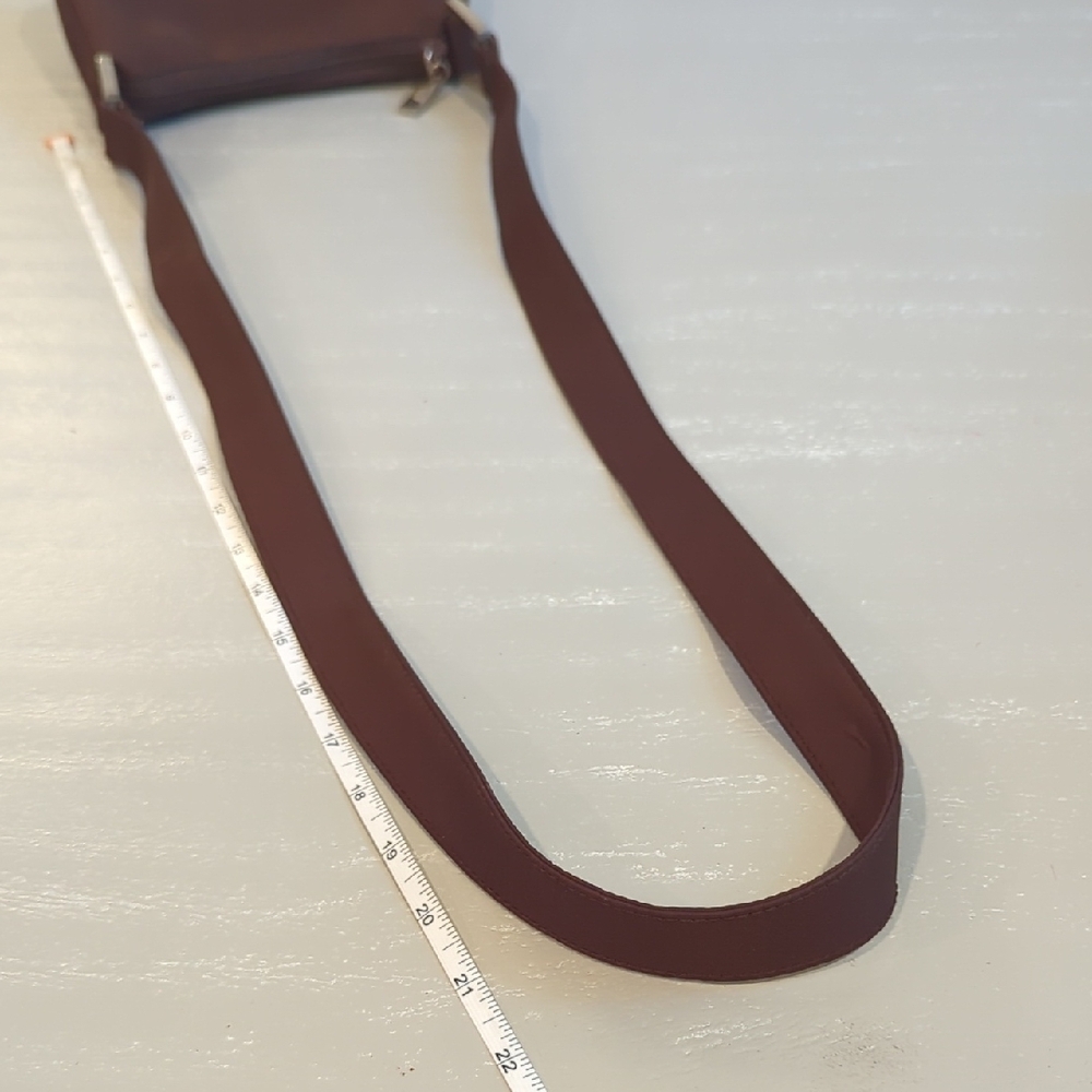 Brown Crossbody Bag Minimalist Y2K - Picture 7 of 7